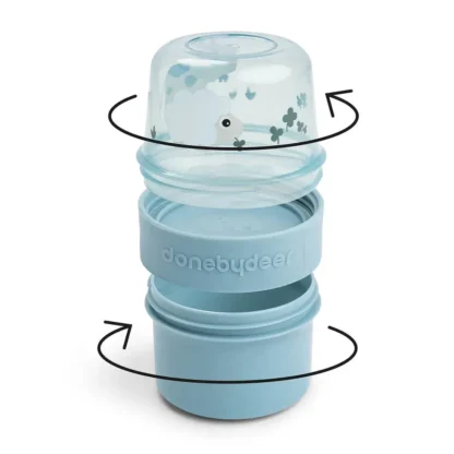 Dispensador Doble S Tiny Farm Blue
