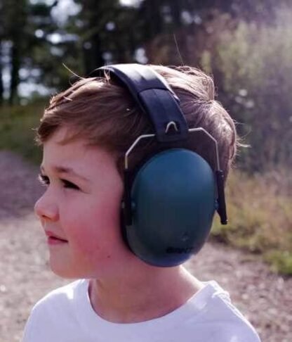 Cascos Anti-Ruido Dark Green Kidz +3