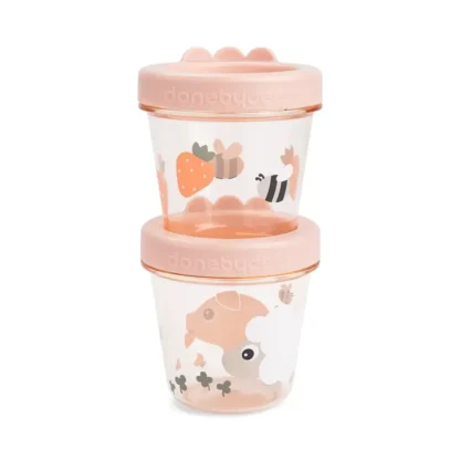 2 Contenedores Porta Alimentos Tiny Farm Powder