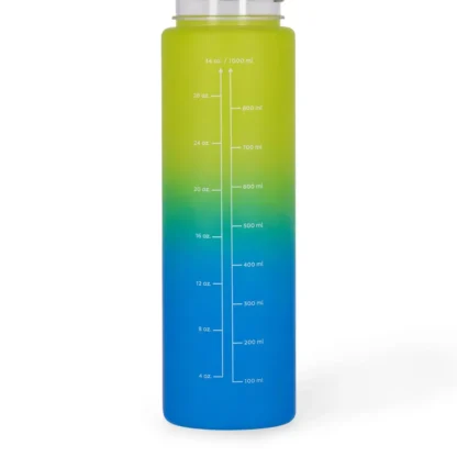Botella Goal 1L Verde y Azul