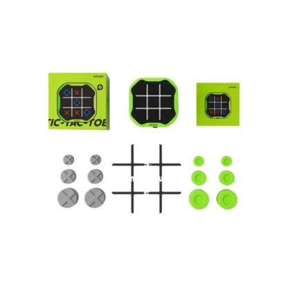 Tres en Raya Tic-Tac-Toe Bolt Verde