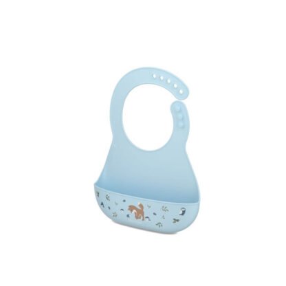 Babero Silicona Mio Forest Friends