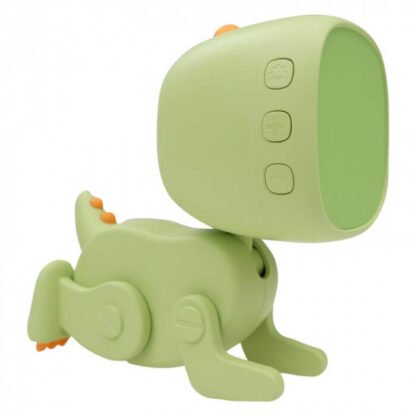 Reloj Despertador Robo Dino Verde