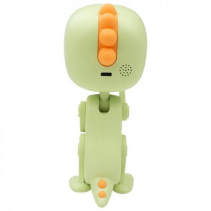 Reloj Despertador Robo Dino Verde
