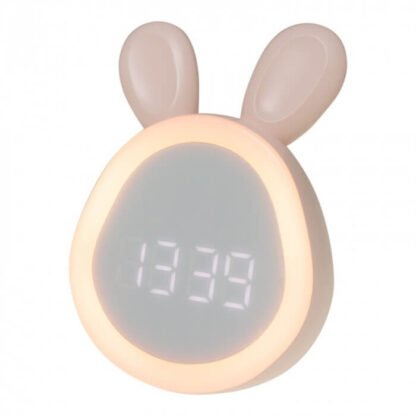 Reloj Despertador Conejo Rosa