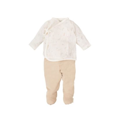 Conjunto jubon y polaina Botanic 1-3 meses