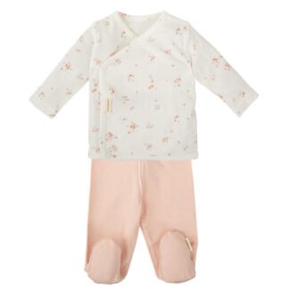 Conjunto jubon y polaina Monet 1-3 meses
