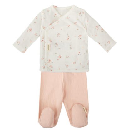 Conjunto jubon y polaina Monet 1-3 meses