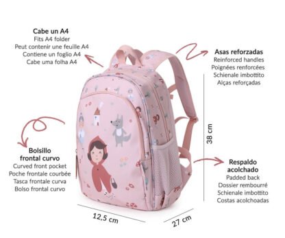 Mochila Mediana Little Red