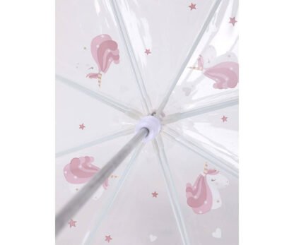 Paraguas Transparente Magical Unicorn
