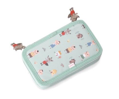 Estuche Plumier Doble The Three Little Pigs