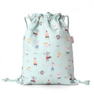 Mochila Saco Tela The Three Little Pigs