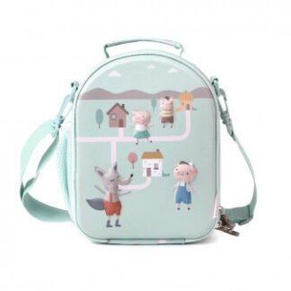 Bolsa Merienda Térmica 3D The Three Little Pigs
