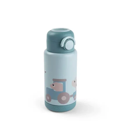 Botella Térmica Tiny Farm Blue 340 ml