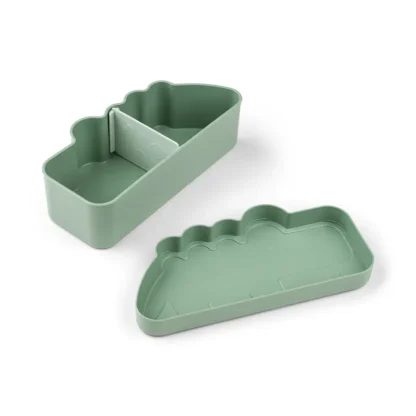 Fiambrera Kiddish Croco Verde
