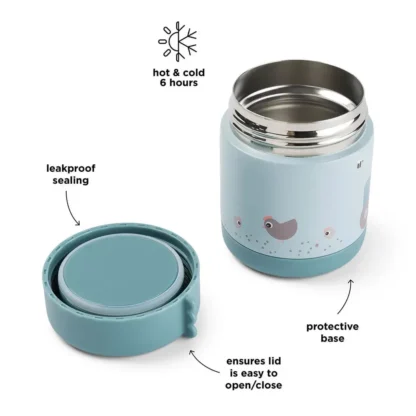 Termo Sólidos Tiny Farm Blue 300 ml