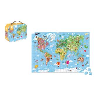 Puzle Gigante Atlas Mundial