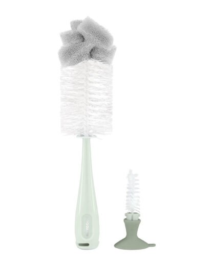 Cepillo para biberones y limpiador de tetinas 2en1 Mint