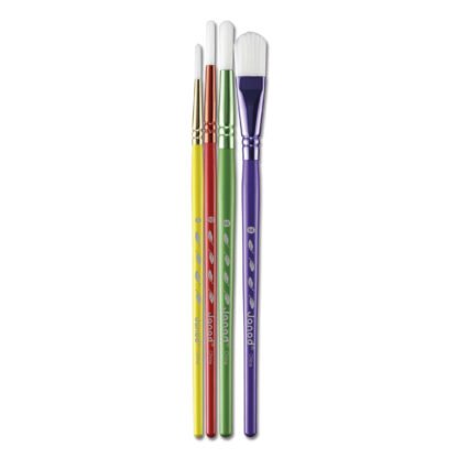 Kit 4 Pinceles Sintéticos