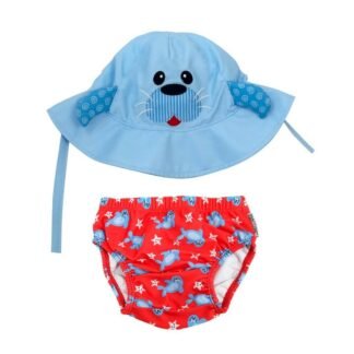 Bañador pañal + Sombrero Foca