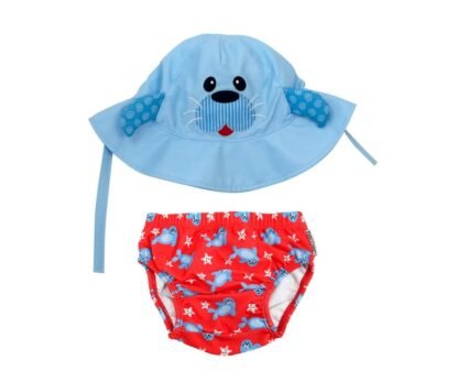 Bañador pañal + Sombrero Foca