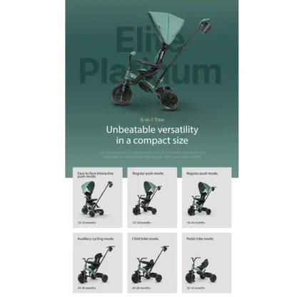 Triciclo Evolutivo Elite Platinum