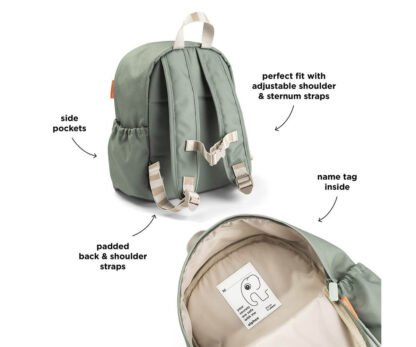 Mochila Infantil Playground Green