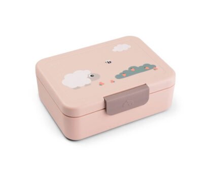 Caja de Almuerzo con Divisor Tiny Farm Powder