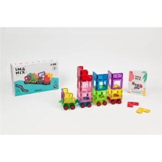 Imanix Train con Vagones 38 pzas