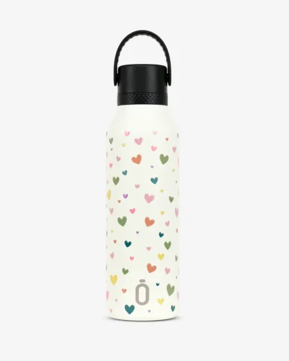 Botella Mii 60 Confeti Corazones Cream
