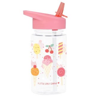 Botella Plástico Pajita Helados