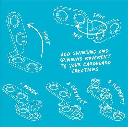 Spin-Hinge (Bisagra) 6pcs