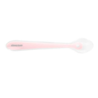 Cucharas Silicona con Estuche Rosa 2 uds