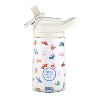 Botella Kiddies 350ml Little Wheels