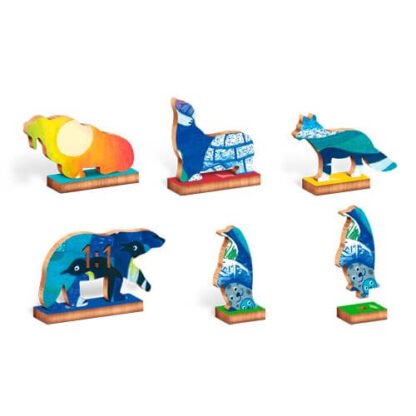 Woody Puzzle Animales Polares