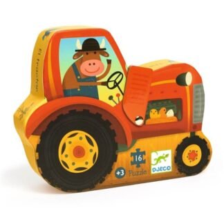 Puzle Silueta El Tractor