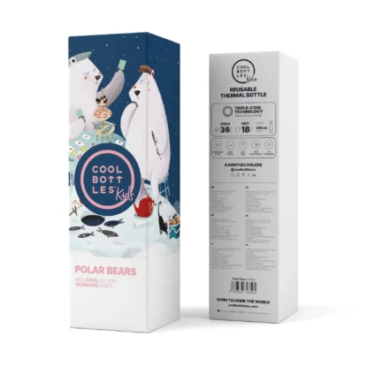 Botella Kids 350ml Polar Bears