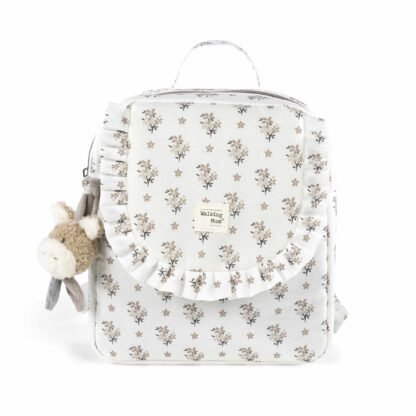 Mochila Kids Botton Flores