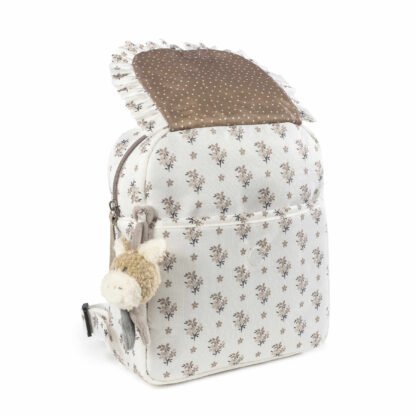 Mochila Kids Botton Flores