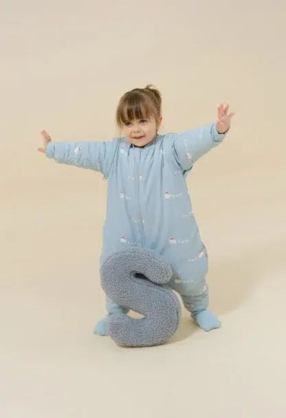 Pijama Manta con mangas y calcetines antideslizantes Duck Family TOG 2.5