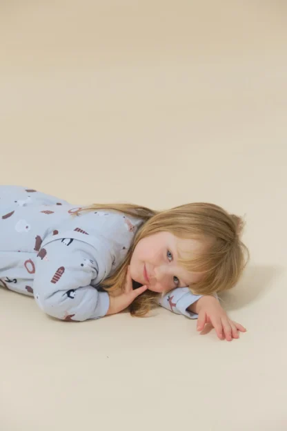 Pijama Manta con mangas y calcetines antideslizantes Winter Animals TOG 2.5
