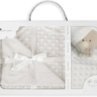 Caja Regalo Doudou y Manta Beige