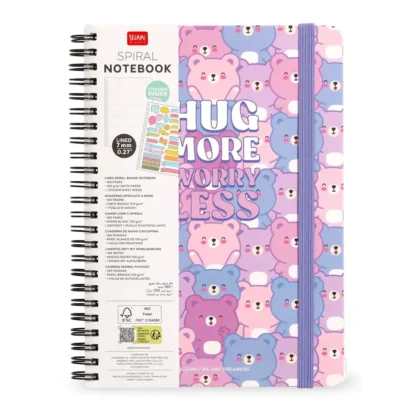 Cuaderno Rayas A4 Teddy Bear