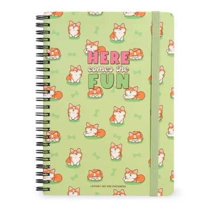 Cuaderno Rayas A4 Corgi