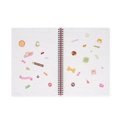 Cuaderno Rayas A4 Corgi