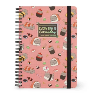 Bloc de Notas Espiral A5 Sushi Cat