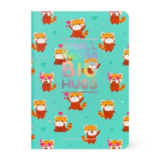 Cuaderno Rayas A6 Red Panda
