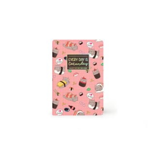 Cuaderno Rayas A6 Sushi Cat