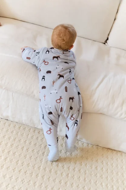 Pijama Manta con mangas y calcetines antideslizantes Winter Animals TOG 2.5