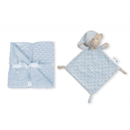 Caja Regalo Doudou y Manta Azul